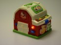 Interaktywny domek edukacyjny farma klocki odgłosy zwierząt sorter ZA5956