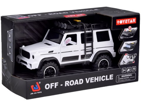 Autko terenowe OFF-ROAD gumowe opony dźwięki światło ZA5219 Autko terenowe OFF-ROAD gumowe opony dźwięki światło ZA5219