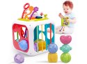 Kostka edukacyjna dla malucha sorter sensoryczny kształty cymbałki ZA5278