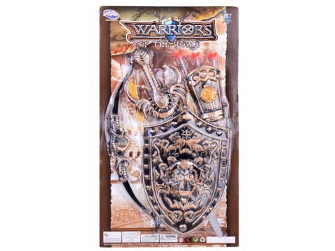 Zestaw Rycerza Łuk Miecz Tarcza Kostium Rycerski ZA5291