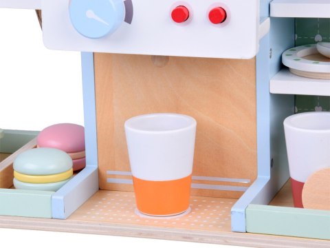 Drewniana Kawiarnia Lodziarnia - Zestaw Zabawowy z Desery Lody ZA5937