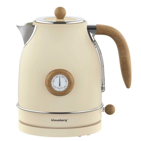 CZAJNIK ELEKTRYCZNY 1,7L Z TERMOMETREM KLAUSBERG KB-9006 RETRO
