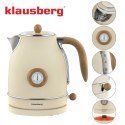 CZAJNIK ELEKTRYCZNY 1,7L Z TERMOMETREM KLAUSBERG KB-9006 RETRO