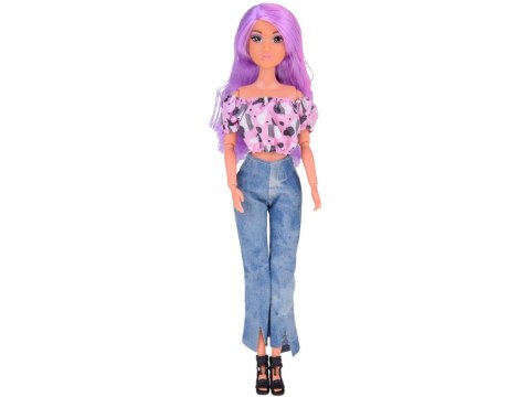 Anlily lalka z długimi pastelowymi włosami w jeansach ZA5305 Anlily lalka z długimi pastelowymi włosami w jeansach ZA5305