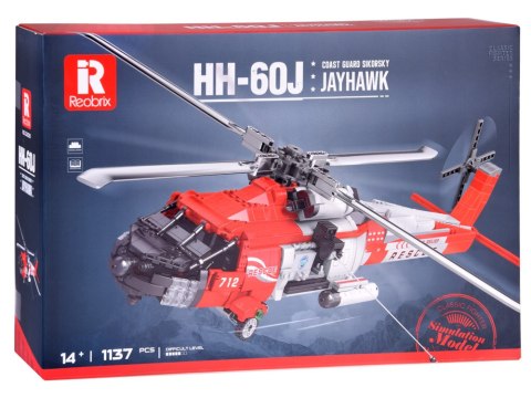 Klocki techniczne SikorskyHH-60J Jayhawk 1137el śmigłowiec lotniczy ZA5302