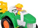 Traktor z przyczepą Farmer i zwierzątka dźwięk + światło ZA5390