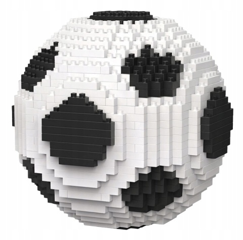 KLOCKI KONSTRUKCYJNE PIŁKA NOŻNA PREZENT DLA FANA PIŁKI NA ŚWIĘTA