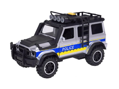 Auto terenowe Policja Radiowóz z napędem Światła + Dźwięki ZA5410 Auto terenowe Policja Radiowóz z napędem Światła + Dźwięki ZA5410