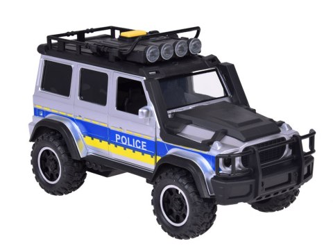 Auto terenowe Policja Radiowóz z napędem Światła + Dźwięki ZA5410 Auto terenowe Policja Radiowóz z napędem Światła + Dźwięki ZA5410