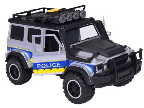 Auto terenowe Policja Radiowóz z napędem Światła + Dźwięki ZA5410 Auto terenowe Policja Radiowóz z napędem Światła + Dźwięki ZA5410