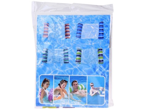 Dmuchany zielony Materac do pływania Hamak wodny na basen i plażę SP0759