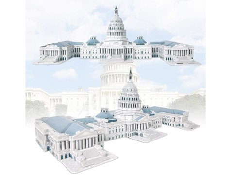 Puzzle 3D The Capitol Hill 132-elementy Puzzle przestrzenne ZA5400 Puzzle 3D The Capitol Hill 132-elementy Puzzle przestrzenne ZA5400
