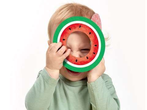 CzuCzu Moje puzzle z dziurką Jedzenie 14 elementów 12+miesięcy ZA5544