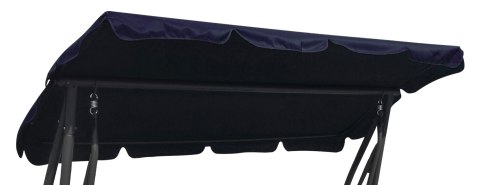 Części Zapasowe do Huśtawki Ogrodowej 8078 Materiał na Daszek Granatowy