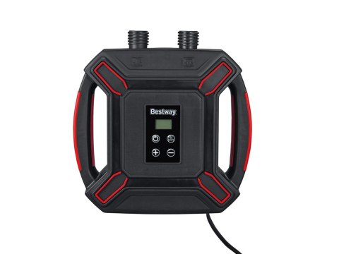 Bestway Wysokociśnieniowa elektryczna pompka powietrzna DC 4 adaptery 62265