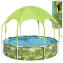Bestway basen stelażowy 244x51 cm z daszkiem 56432