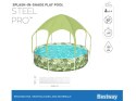 Bestway basen stelażowy 244x51 cm z daszkiem 56432