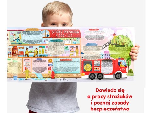 CzuCzu Puzzle Tak działa Straż pożarna 40 ele + plakat edukacyjny ZA5626 CzuCzu Puzzle Tak działa Straż pożarna 40 ele + plakat edukacyjny ZA5626