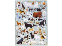 CzuCzu Puzzlove Duże puzzle PSY 40 elementów ZA5617