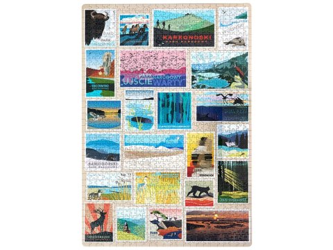 CzuCzu Puzzlove Polskie Parki Narodowe 1000 elementów ZA5625 CzuCzu Puzzlove Polskie Parki Narodowe 1000 elementów ZA5625
