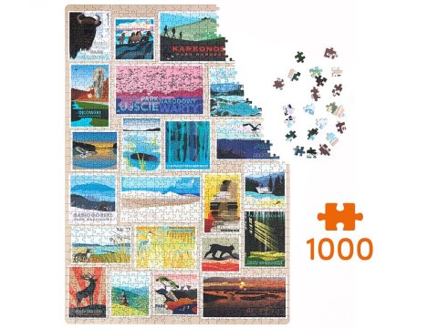 CzuCzu Puzzlove Polskie Parki Narodowe 1000 elementów ZA5625 CzuCzu Puzzlove Polskie Parki Narodowe 1000 elementów ZA5625