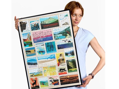 CzuCzu Puzzlove Polskie Parki Narodowe 1000 elementów ZA5625 CzuCzu Puzzlove Polskie Parki Narodowe 1000 elementów ZA5625