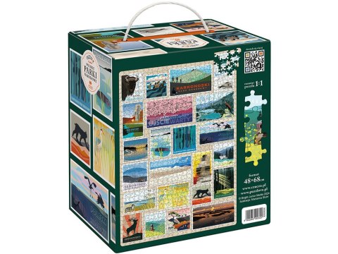 CzuCzu Puzzlove Polskie Parki Narodowe 1000 elementów ZA5625 CzuCzu Puzzlove Polskie Parki Narodowe 1000 elementów ZA5625
