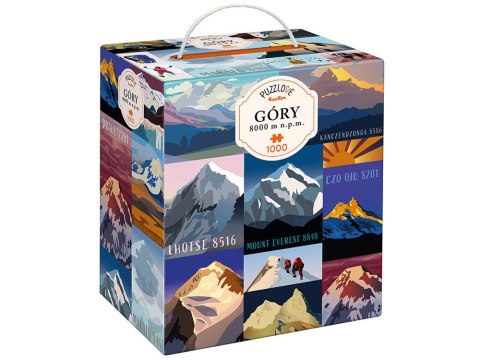 CzuCzu Puzzlove Puzzle Góry 8000 m n.p.m. 1000 elementów ZA5623
