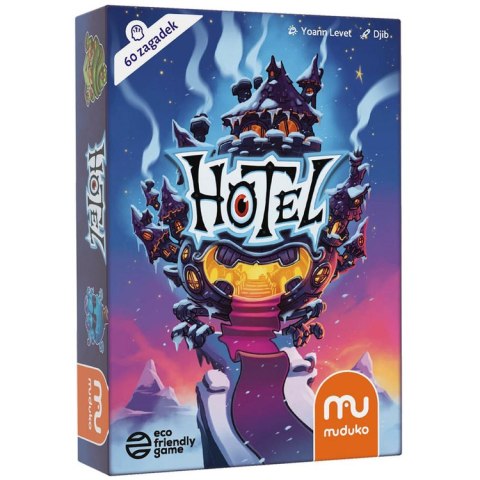 Muduko Gra Hotel: 60 zagadek - gra z kartami i piętrami GR0738