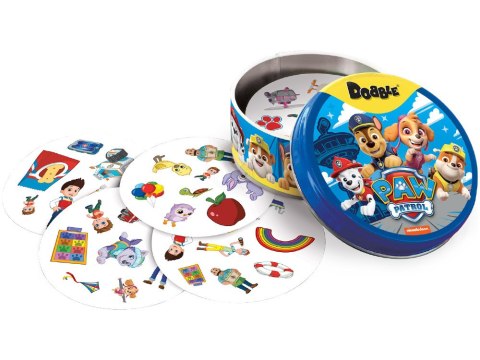Rebel Karciana gra Dobble Psi Patrol - okrągłe karty do gry GR0759