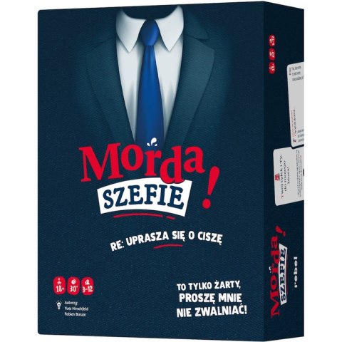 Rebel Karciana imprezowa gra Morda, Szefie! - nie daj się zwolnić! 18+ GR0753 Rebel Karciana imprezowa gra Morda, Szefie! - nie daj się zwolnić! 18+ GR0753