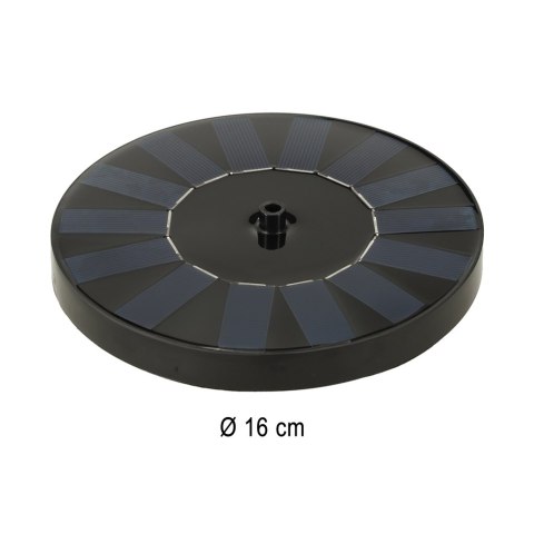 Fontanna solarna do oczka wodnego stawu do ogrodu pompa pływająca ogrodowa 16cm
