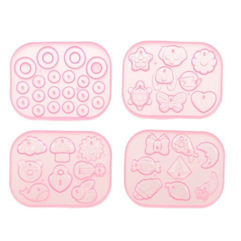 Kreatywny zestaw do robienia biżuterii koralików zawieszek magiczne pudełko UV