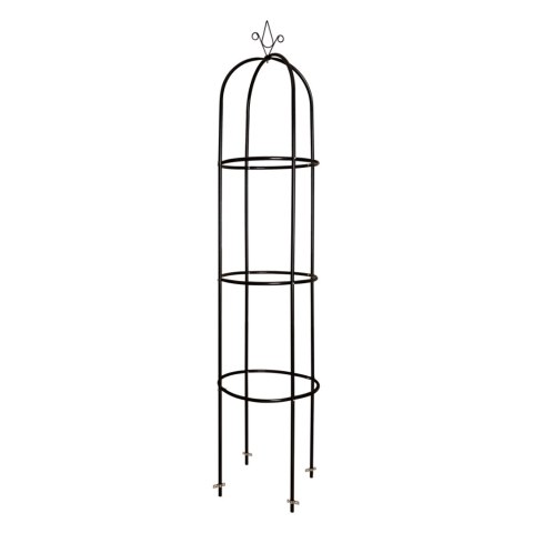 Pergola ogrodowa kolumnowa słup kolumna dzwon stojak na róże kwiaty pnące metalowa 195 cm