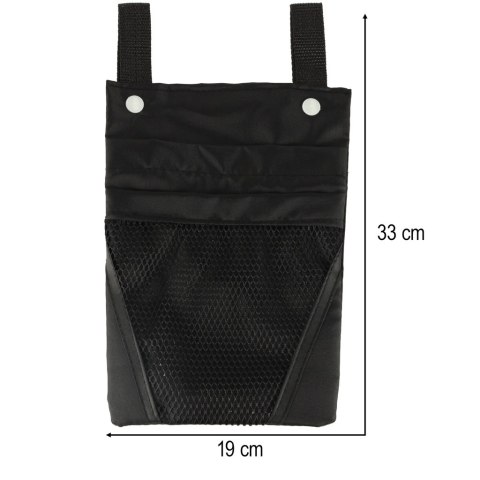 Torba na rower hulajnogę kierownicę telefon sakwa rowerowa czarna