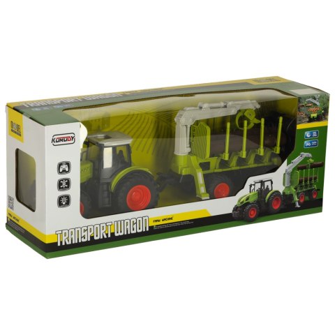 Traktor RC ciągnik rolniczy z podnośnikiem 2,4G 3,7V 500mAh