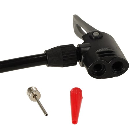 Pompka rowerowa RALLEX podłogowa nożna z manometrem 11bar