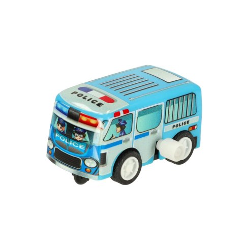 Tor samochodowy puzzle policja auto pojazd samochód znaki drogowe ulica miasto 47 elementów