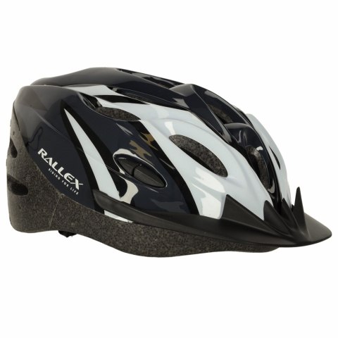 Kask rowerowy RALLEX otwory wentylacyjne regulowany damski męski uniwersalny młodzieżowy regulowany 54-58 cm