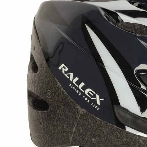 Kask rowerowy RALLEX otwory wentylacyjne regulowany damski męski uniwersalny młodzieżowy regulowany 54-58 cm