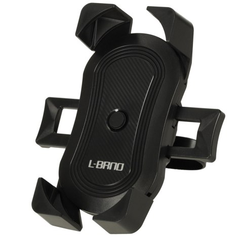 Uchwyt rowerowy motocyklowy na telefon czarny C51 stabilny