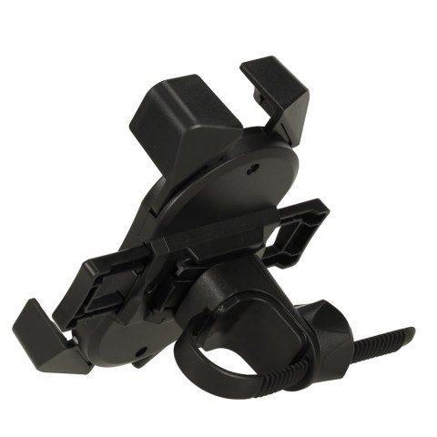Uchwyt rowerowy motocyklowy na telefon czarny C51 stabilny