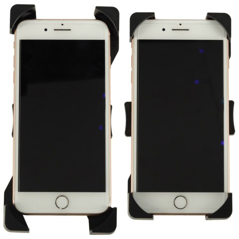 Uchwyt rowerowy motocyklowy na telefon czarny C51 stabilny