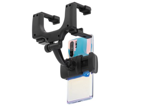 Uchwyt samochodowy na telefon na lusterko do auta samochodu obrotowy mocny