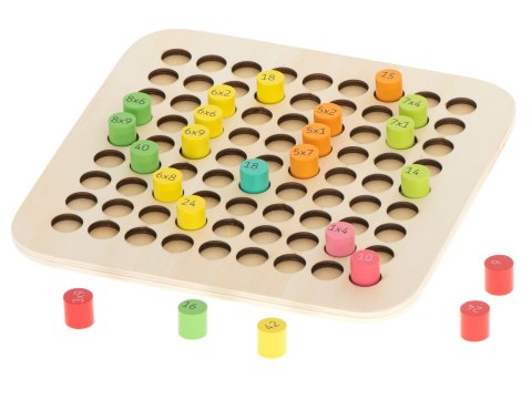 Zestaw edukacyjny nauka liczenia tabliczka mnożenia okrągła