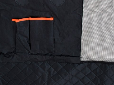 Mata samochodowa dla psa pasażera do auta samochodu z zamkiem pokrowiec na siedzenie wodoodporna