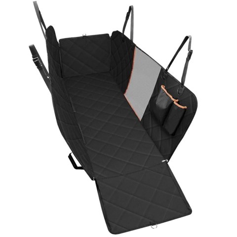 Mata samochodowa dla psa pasażera do auta samochodu z zamkiem pokrowiec na siedzenie wodoodporna