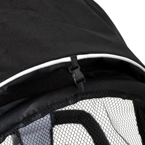 Rowerek trójkołowy Trike Fix V3 rower spacerówka 3w1 obracany 360 wolne koło czarny