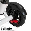 Rowerek trójkołowy Trike Fix V3 rower spacerówka 3w1 obracany 360 wolne koło czarny
