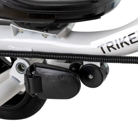 Rowerek trójkołowy Trike Fix V3 rower spacerówka 3w1 obracany 360 wolne koło czarny